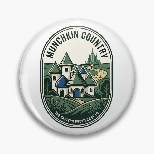 Item preview, Munchkin Country Eastern Province of Oz Vintage Badge designed and sold by k3rstman1.