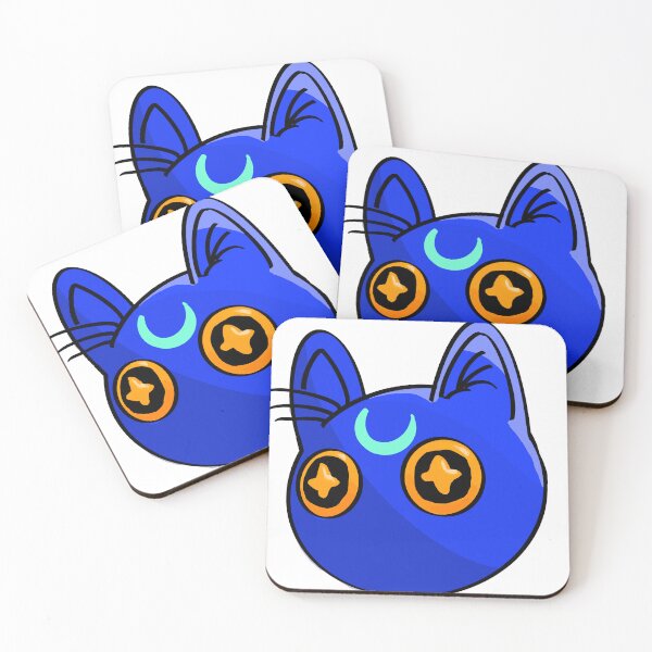 Item preview, Space cat blue designed and sold by dusty raccoon.