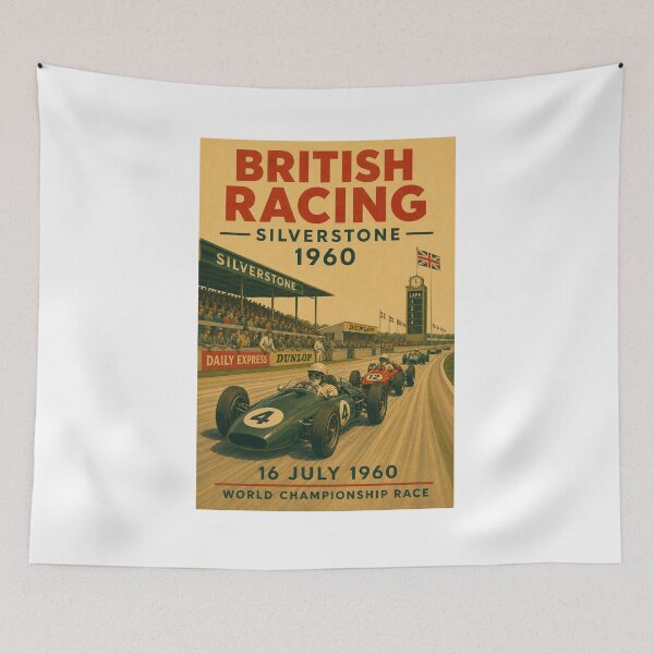 Item preview, British Racing 1960 – Vintage  Racing designed and sold by Fleetwood1994.