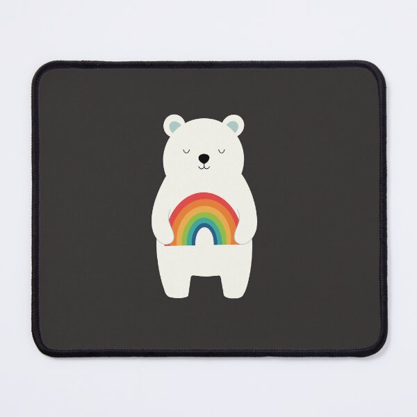 Item preview, Cute Polar Bear with Rainbow designed and sold by OlhaDreamArt.
