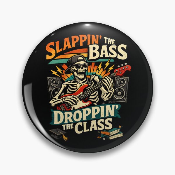 Item preview, Slappin' the Bass, Droppin' the Class – Funny Bass Guitar Graduation designed and sold by SidTastic .