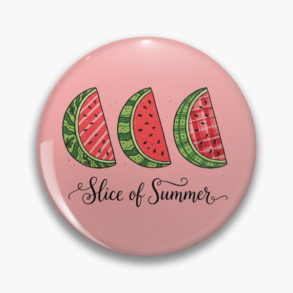 Item preview, Slice of Summer Retro Patterned Watermelon designed and sold by AdyKurniawan.