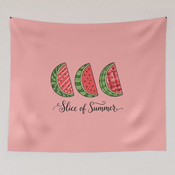 Item preview, Slice of Summer Retro Patterned Watermelon designed and sold by AdyKurniawan.
