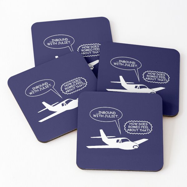 Item preview, Funny Pilot to Air Traffic Control, "Inbound with Juliet" designed and sold by True Challenge.