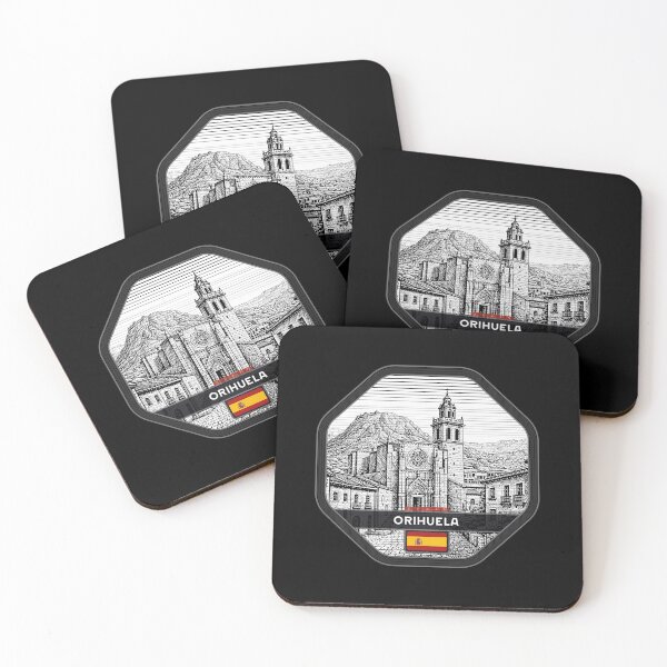 Item preview, Orihuela Spain Linocut Style  designed and sold by Thistle-TShop.