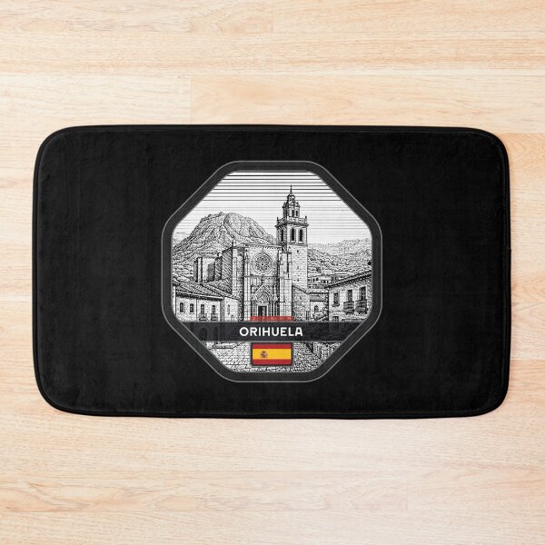 Item preview, Orihuela Spain Linocut Style  designed and sold by Thistle-TShop.