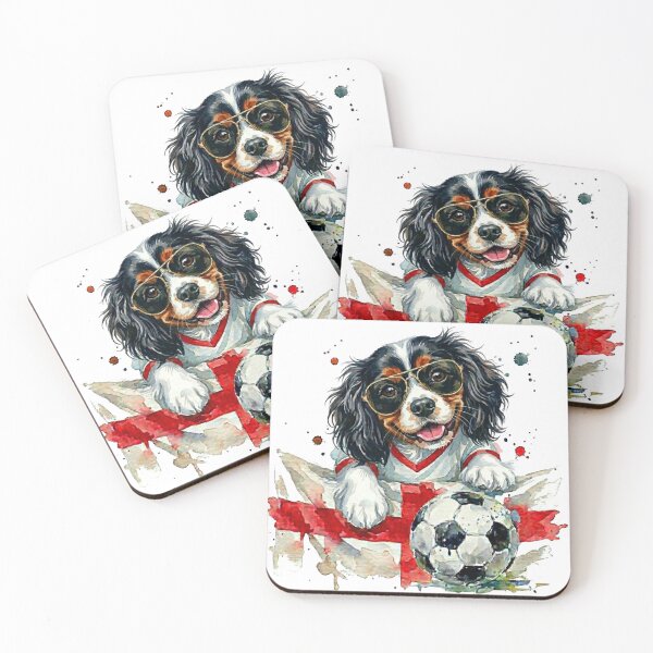Item preview, Cavalier King Charles tri World Cup England Suppawter designed and sold by The Suppawters.