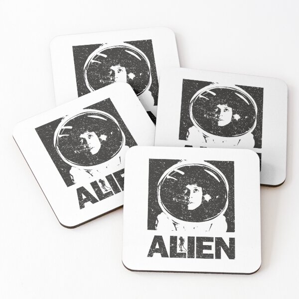 Item preview, Alien Ripley Distressed Retro Poster designed and sold by HBDStudio.
