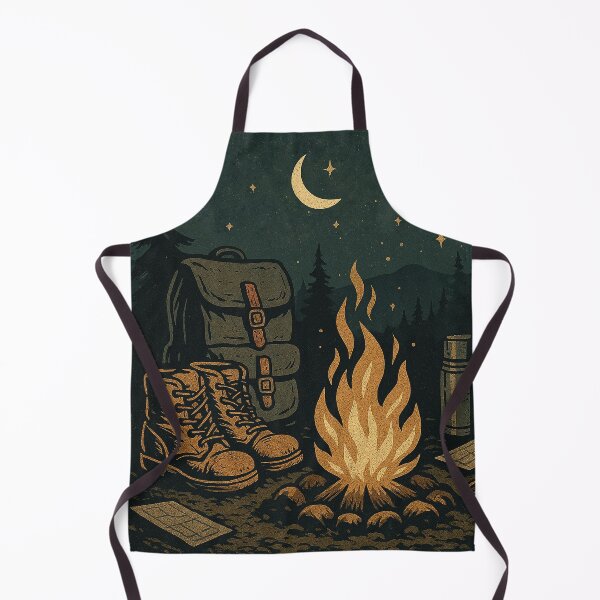 Item preview, Just A Man Built For The Wild Camping Adventure Vintage Design designed and sold by PGRprint.