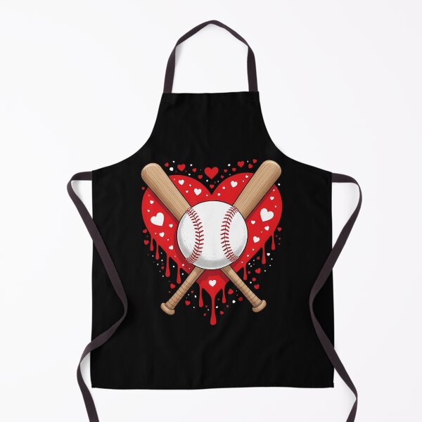 Item preview, Heart Baseball Drip Ice Cream Valentines Day designed and sold by sailorjessiArt.