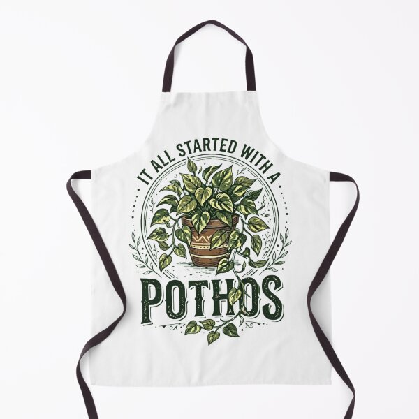 Item preview, It All Started With A Pothos - Funny Houseplant Lover Design designed and sold by haitrieuic96.