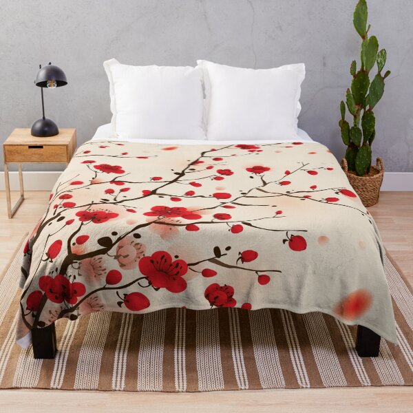Item preview, Oriental Plum Blossoms in Bloom - 006 designed and sold by OriArtiste.