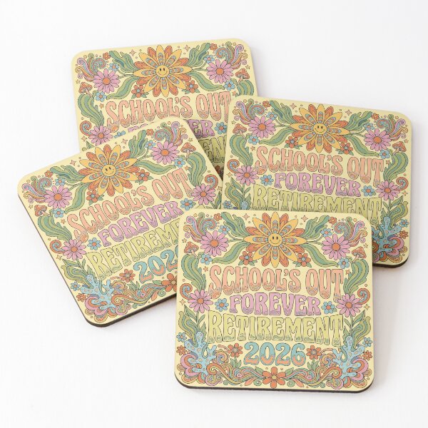 Item preview, Schools Out Forever Retirement 2026 Retro 70s Groovy Teacher designed and sold by AdyKurniawan.