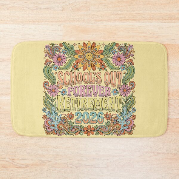 Item preview, Schools Out Forever Retirement 2026 Retro 70s Groovy Teacher designed and sold by AdyKurniawan.