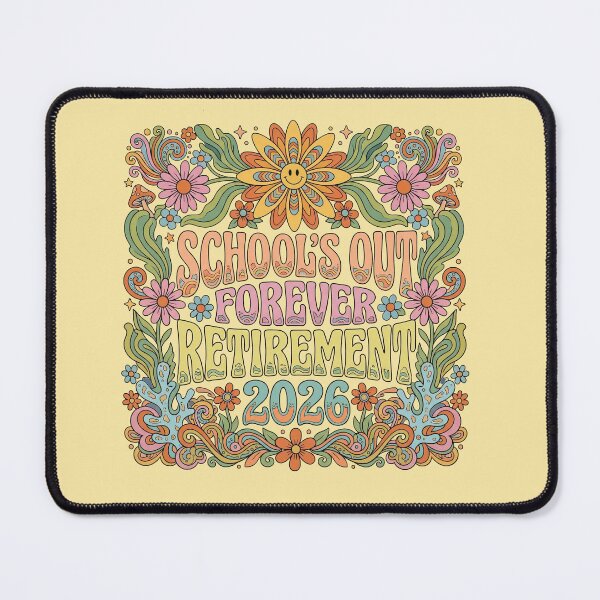 Item preview, Schools Out Forever Retirement 2026 Retro 70s Groovy Teacher designed and sold by AdyKurniawan.