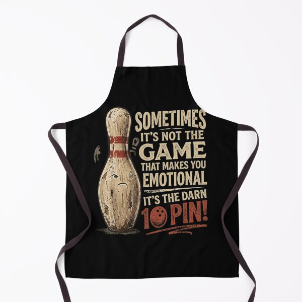 Item preview, Funny Bowling Struggle - The Darn 10 Pin Vintage Sports Design designed and sold by haitrieuic96.