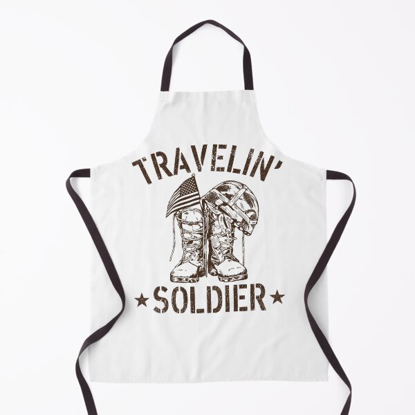 Aperçu de l'œuvre Travelin Soldier Vintage Military Country Song créée et vendue par Dela3.