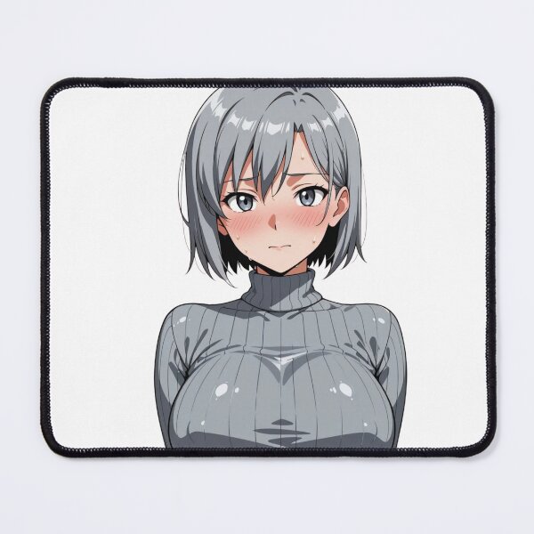 Item preview, Anime Waifu Turtleneck Blushing  designed and sold by Shirt-Otakus.