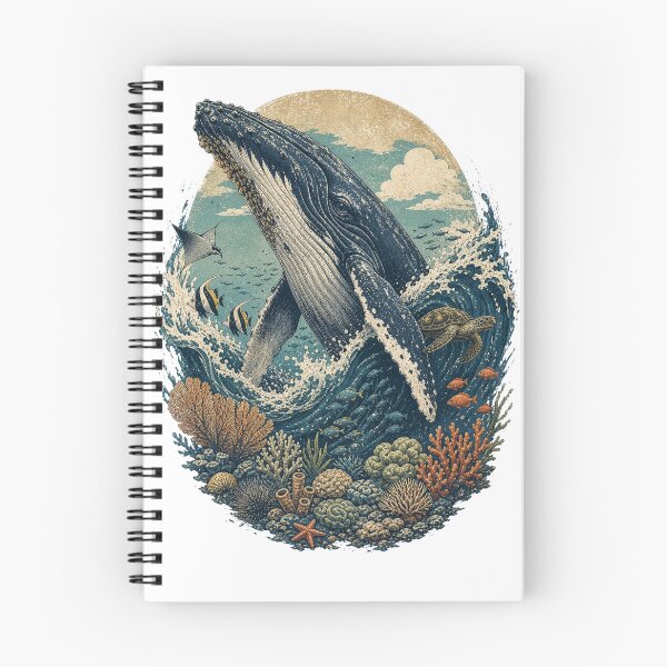 Item preview, Giant humpback whale World Oceans Day designed and sold by ffkj09.