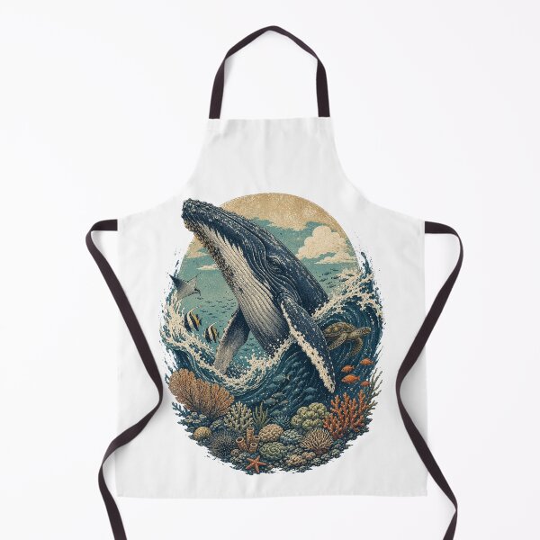 Item preview, Giant humpback whale World Oceans Day designed and sold by ffkj09.