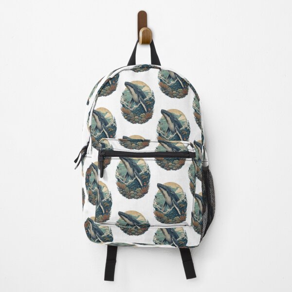 Item preview, Giant humpback whale World Oceans Day designed and sold by ffkj09.