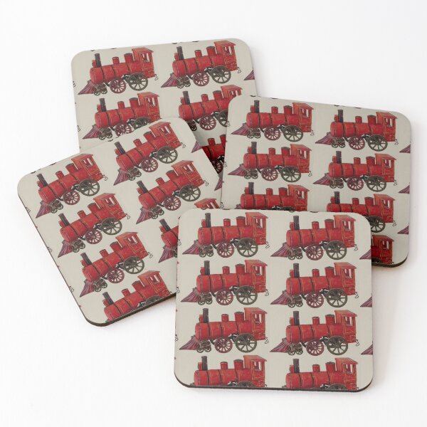Item preview, TOY RED TRAIN designed and sold by THE GOOD FIND.