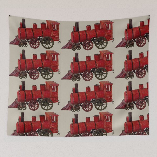 Item preview, TOY RED TRAIN designed and sold by THE GOOD FIND.
