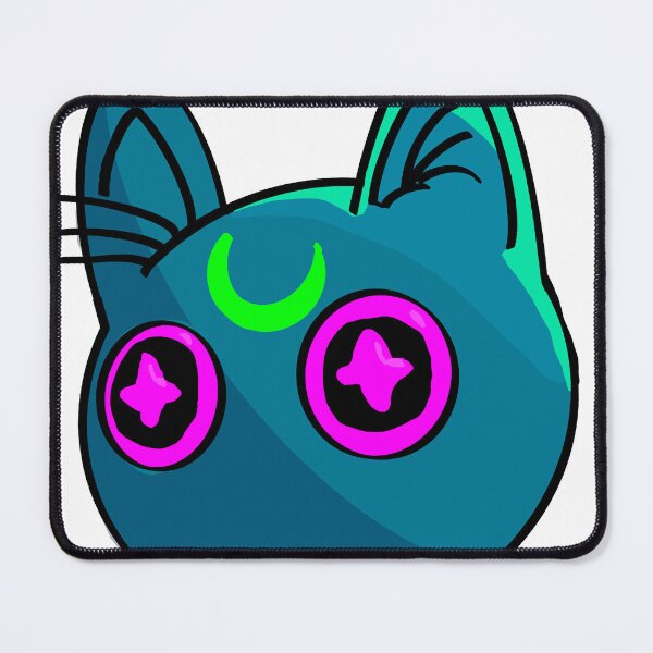 Item preview, Space cat aquamarine designed and sold by dusty raccoon.