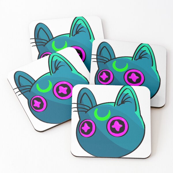 Item preview,  Space cat aquamarine  designed and sold by dusty raccoon.