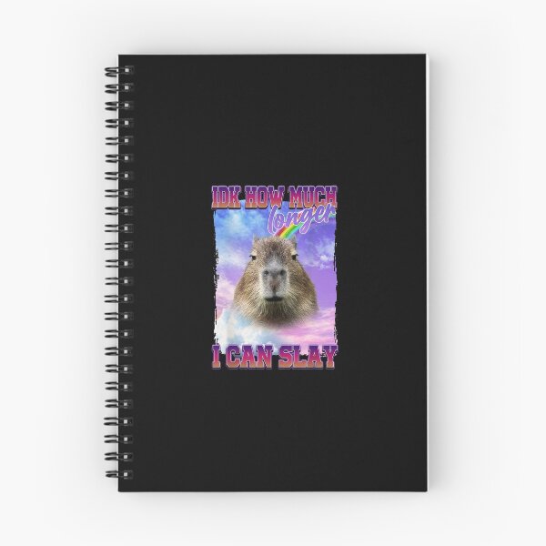 Item preview, IDK How Much Longer I Can Slay Capybara designed and sold by thomas-frame.