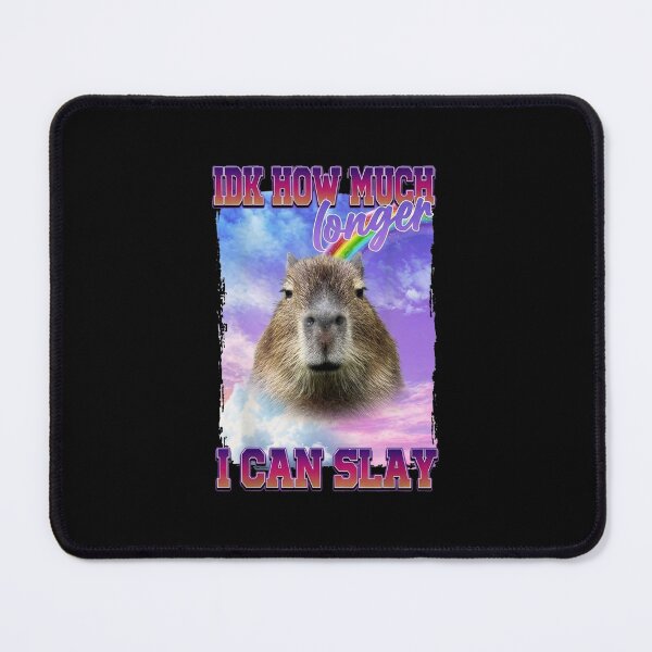 Item preview, IDK How Much Longer I Can Slay Capybara designed and sold by thomas-frame.