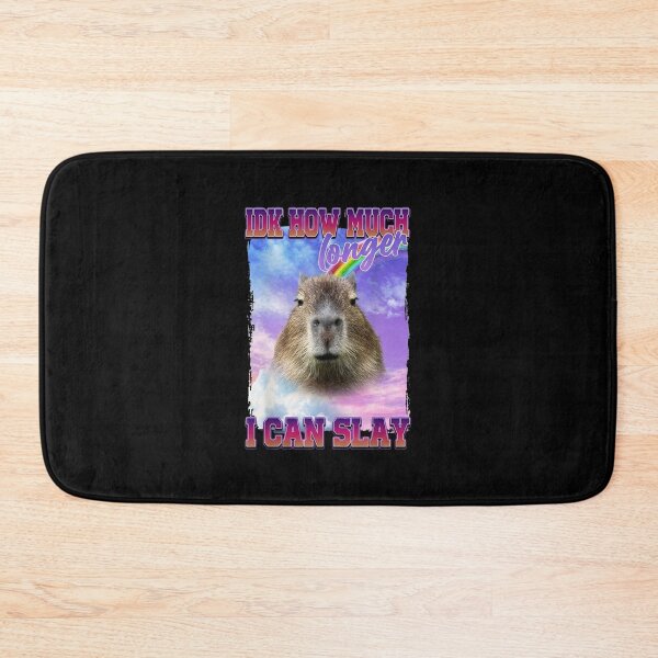 Item preview, IDK How Much Longer I Can Slay Capybara designed and sold by thomas-frame.