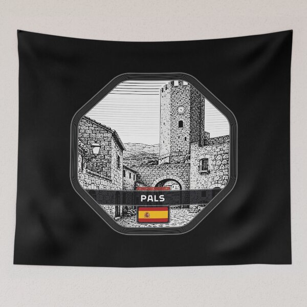 Item preview, Pals Spain Linocut Style  designed and sold by Thistle-TShop.