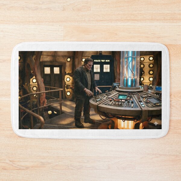 Item preview, Frankenstein’s monster in the TARDIS designed and sold by WiseBow.