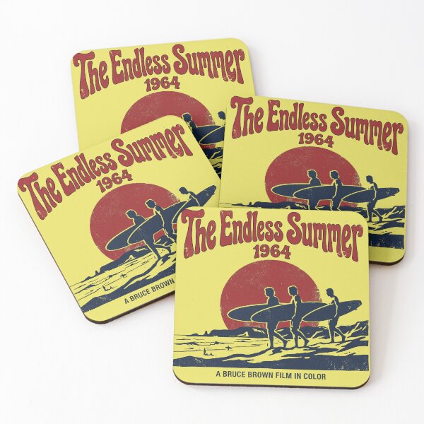 Item preview, 1964 Retro Surfing Movie Poster Vintage Surfboard Silhouettes designed and sold by AdyKurniawan.