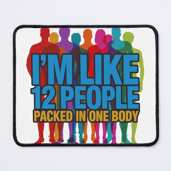 Item preview, 12 People Packed in One Body Spin The Wheel T-Shirt designed and sold by MerchlyMike.