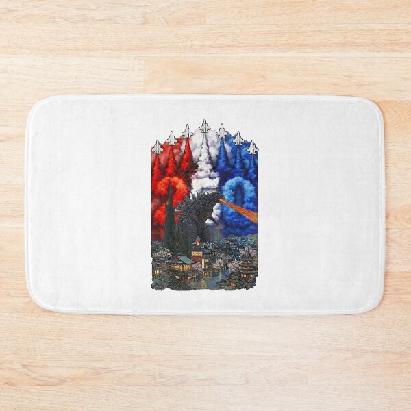 Item preview, Kaiju Monster Japanese Vangogh starrynight Vintage 250th fire designed and sold by thomas-frame.