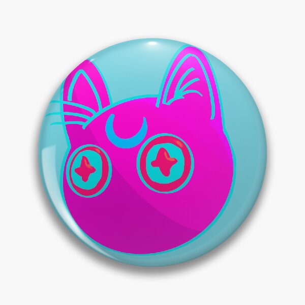 Item preview, Space cat inverted ultra pink designed and sold by dusty raccoon.
