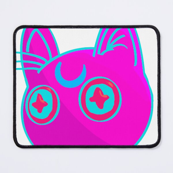 Item preview, Space cat inverted ultra pink designed and sold by dusty raccoon.