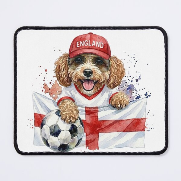 Item preview, Cavapoo World Cup England Suppawter designed and sold by The Suppawters.