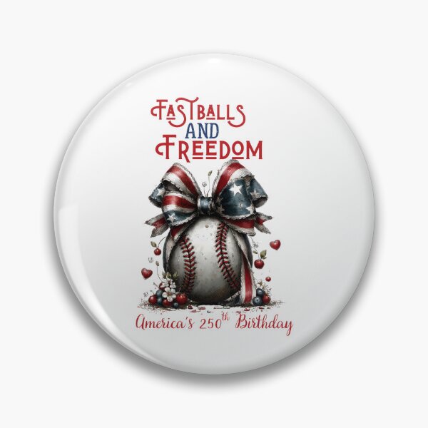 Item preview, 4th of July Fastballs and Freedom 250th Birthday designed and sold by Lbeck1869.