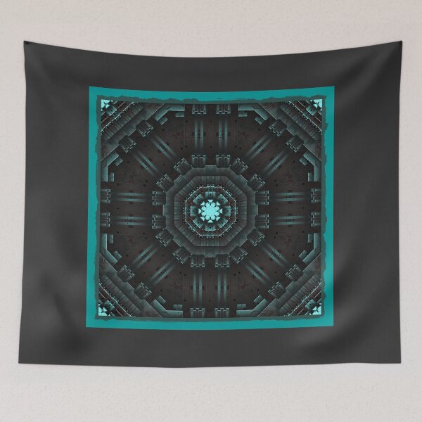 Item preview, Cyber Nexus Core – Futuristic Tech Mandala designed and sold by ScreenPin.