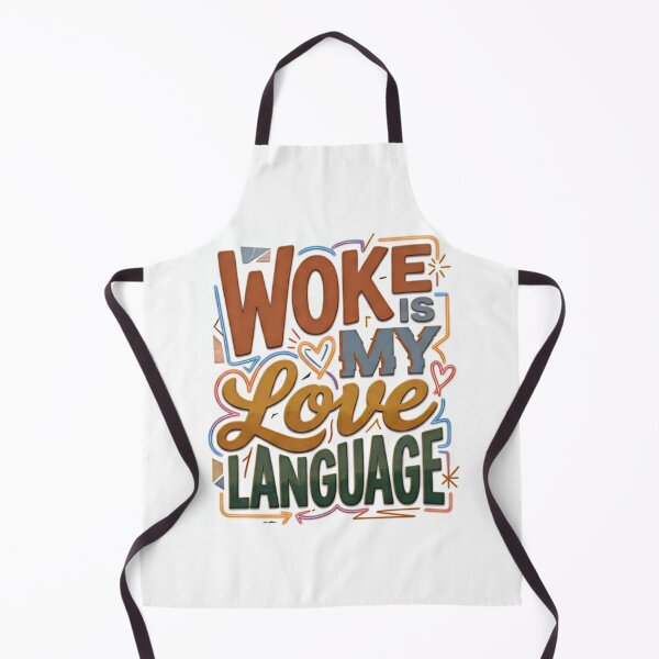 Item preview, Woke is my love language designed and sold by ShonaCallumArt.