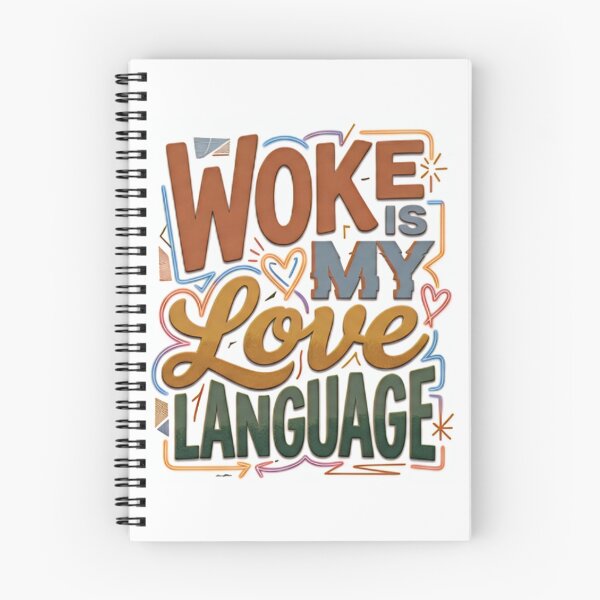 Item preview, Woke is my love language  designed and sold by ShonaCallumArt.
