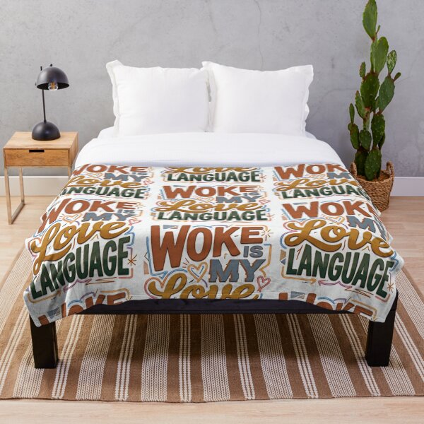 Item preview, Woke is my love language  designed and sold by ShonaCallumArt.