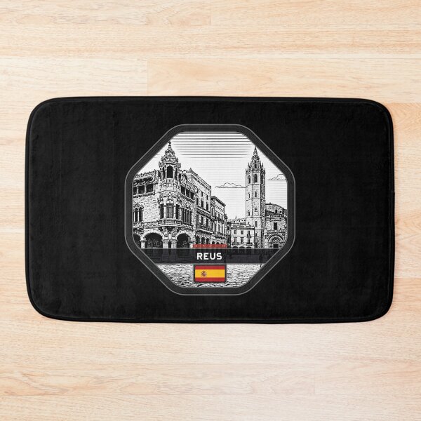 Item preview, Reus Spain Linocut Style  designed and sold by Thistle-TShop.
