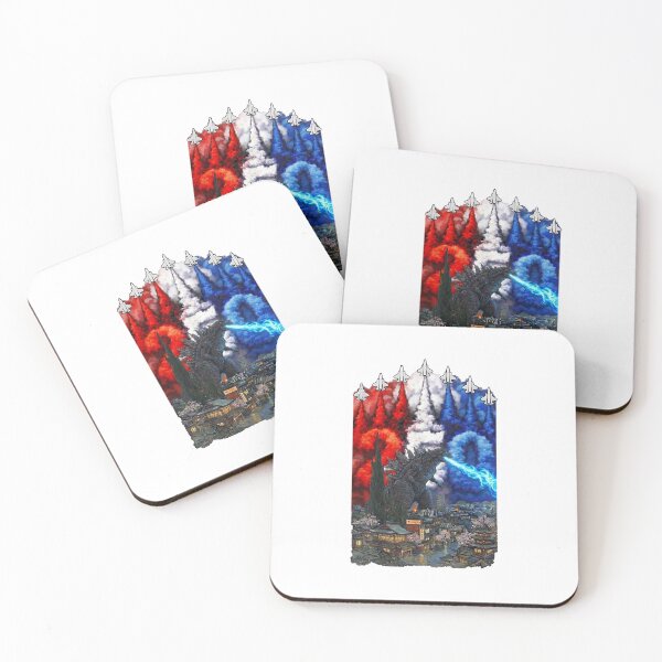 Item preview, Kaiju Monster Japanese Vangogh starrynight Vintage 250th water designed and sold by thomas-frame.
