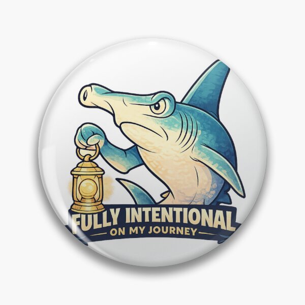 Item preview, Explorer Shark Surfing Vintage Patch — Ocean Adventurer Tee designed and sold by SoftSproutstu.