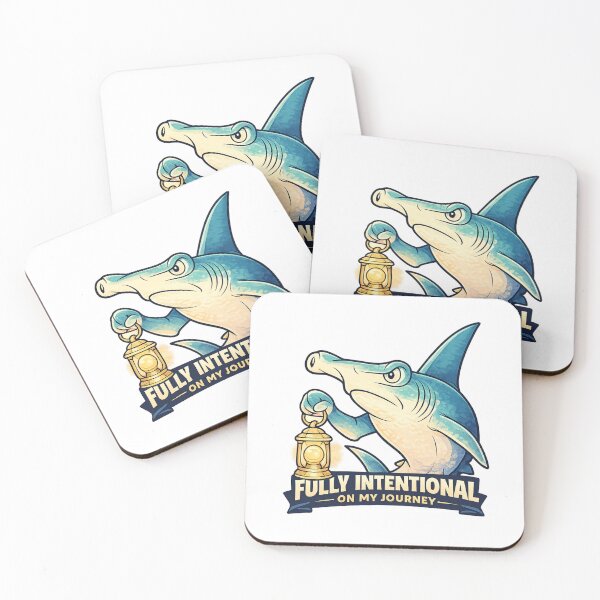 Item preview, Explorer Shark Surfing Vintage Patch — Ocean Adventurer Tee designed and sold by SoftSproutstu.