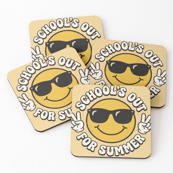 Item preview, Schools Out For Summer Retro Smiley Face Peace Sign Vintage Mascot designed and sold by AdyKurniawan.